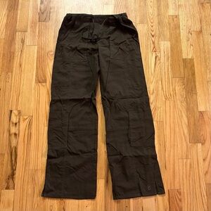 Lucy drawstring cargo pants XS short inseams 27” olive green